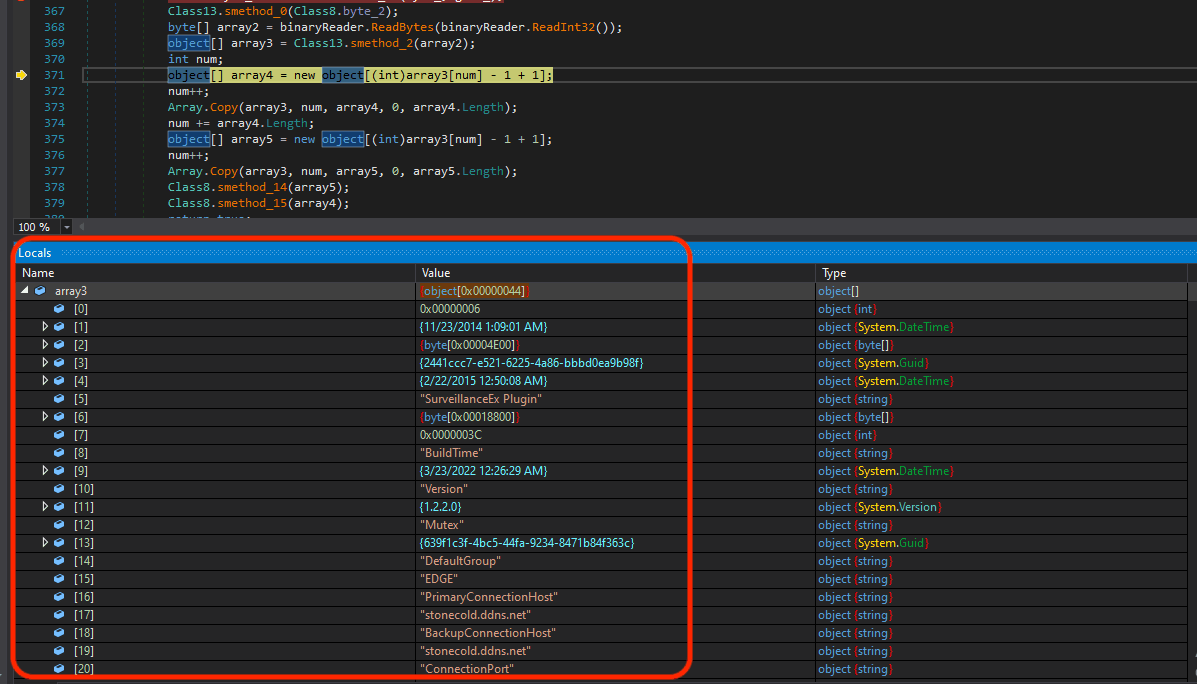 Decrypted NanoCore RAT configuration